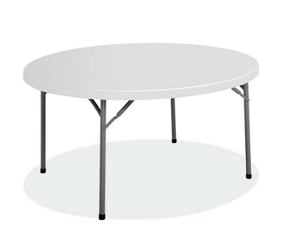 71" Round Folding Table